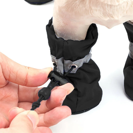 Water-Resistant Dog Shoes Set