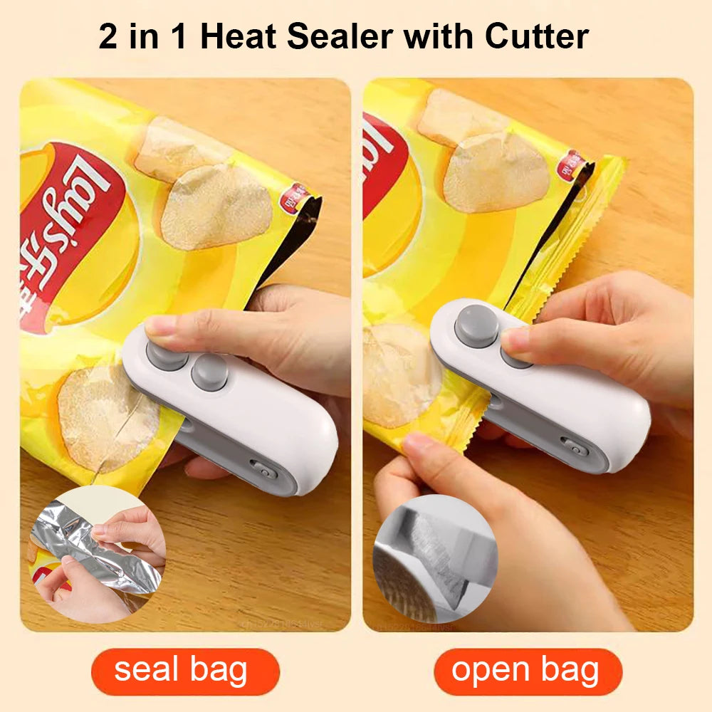 Mini Handheld Food Bag Sealer