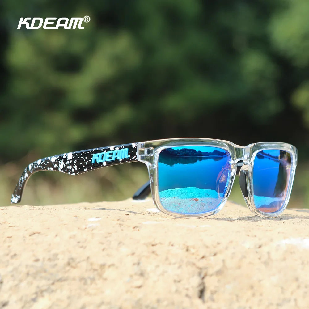 KDEAM Polarized Unisex Square Sunglasses