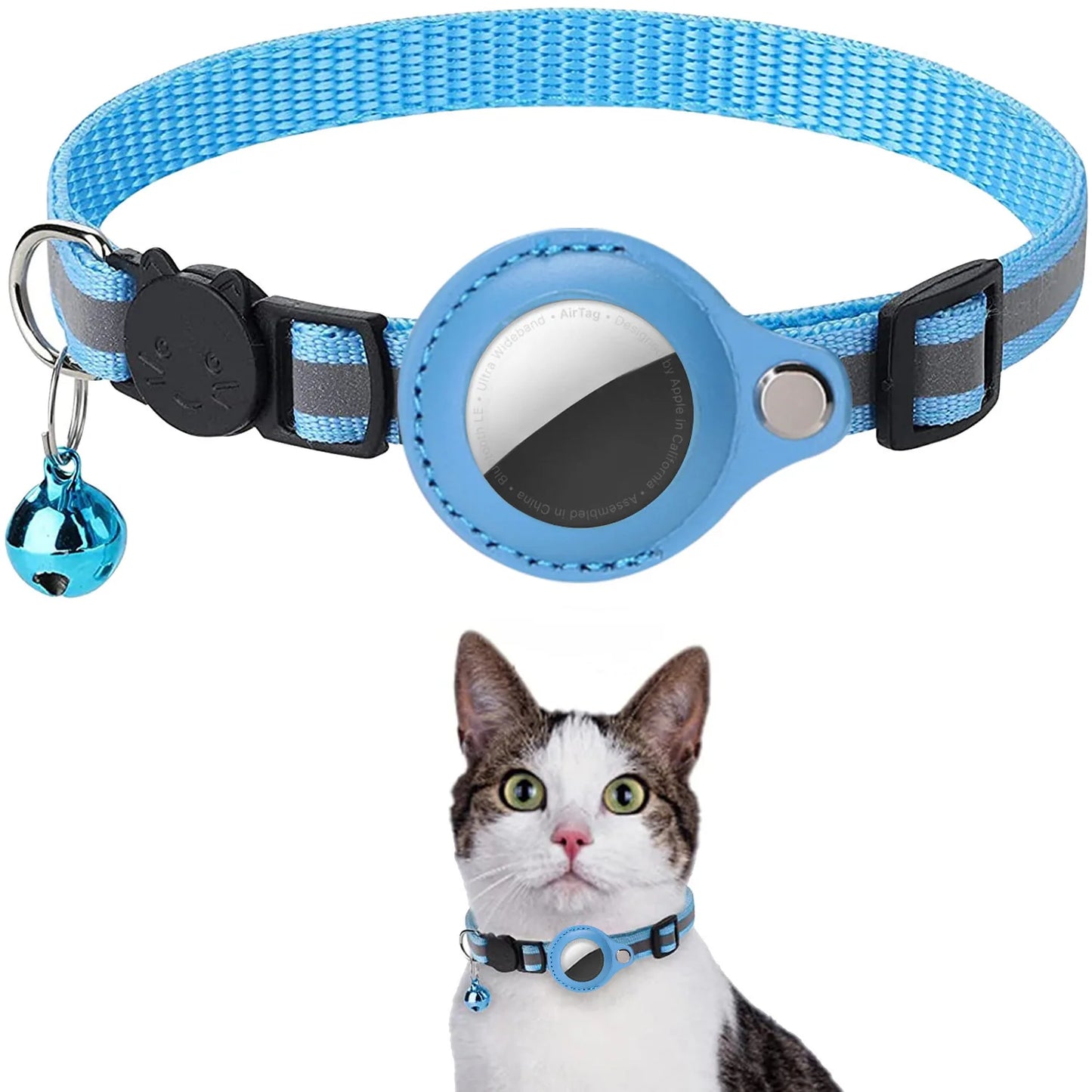 Cat AirTag Reflective Collar