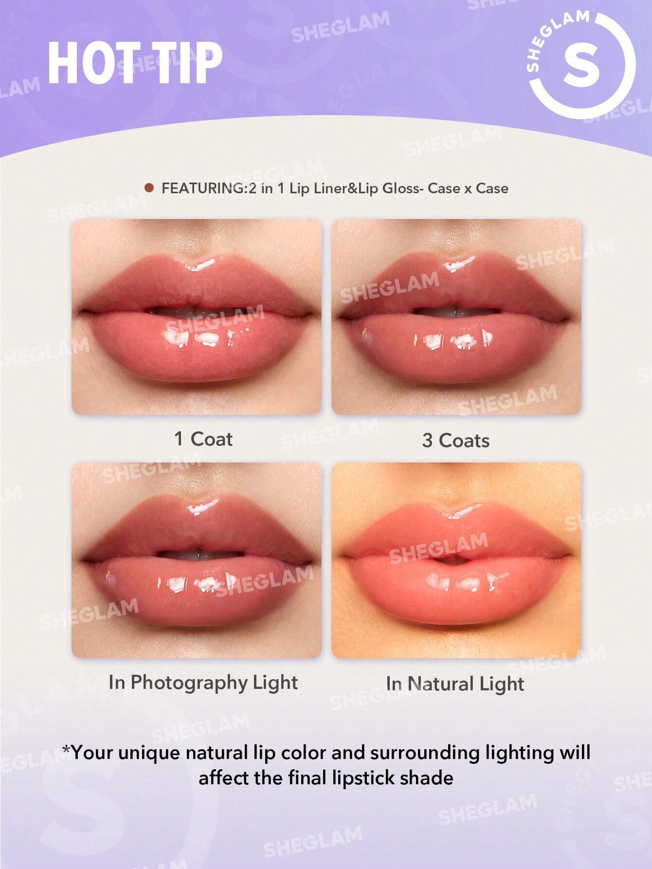 SHEGLAM Lip Rules Duo Pen