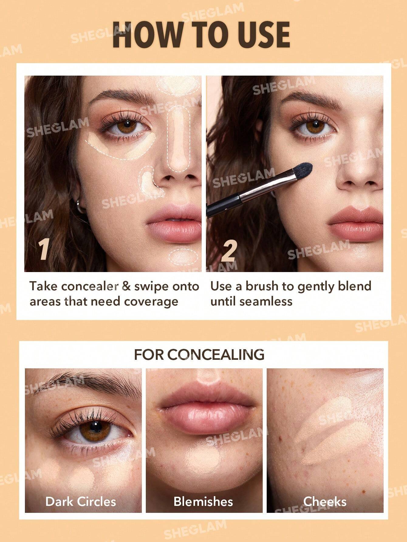 SHEGLAM Rapid Retouch Concealer