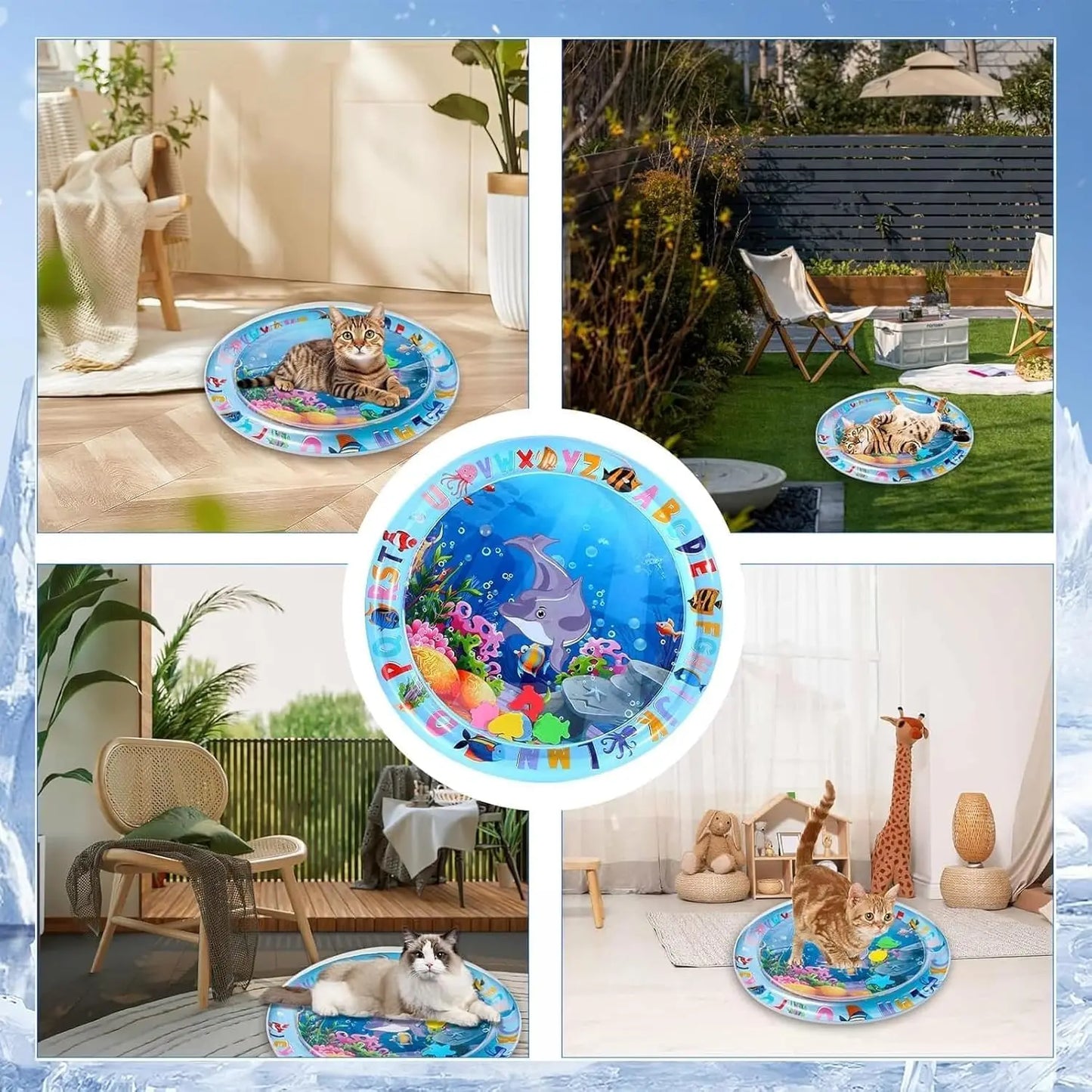 Pet Cooling Sensory Play Mat