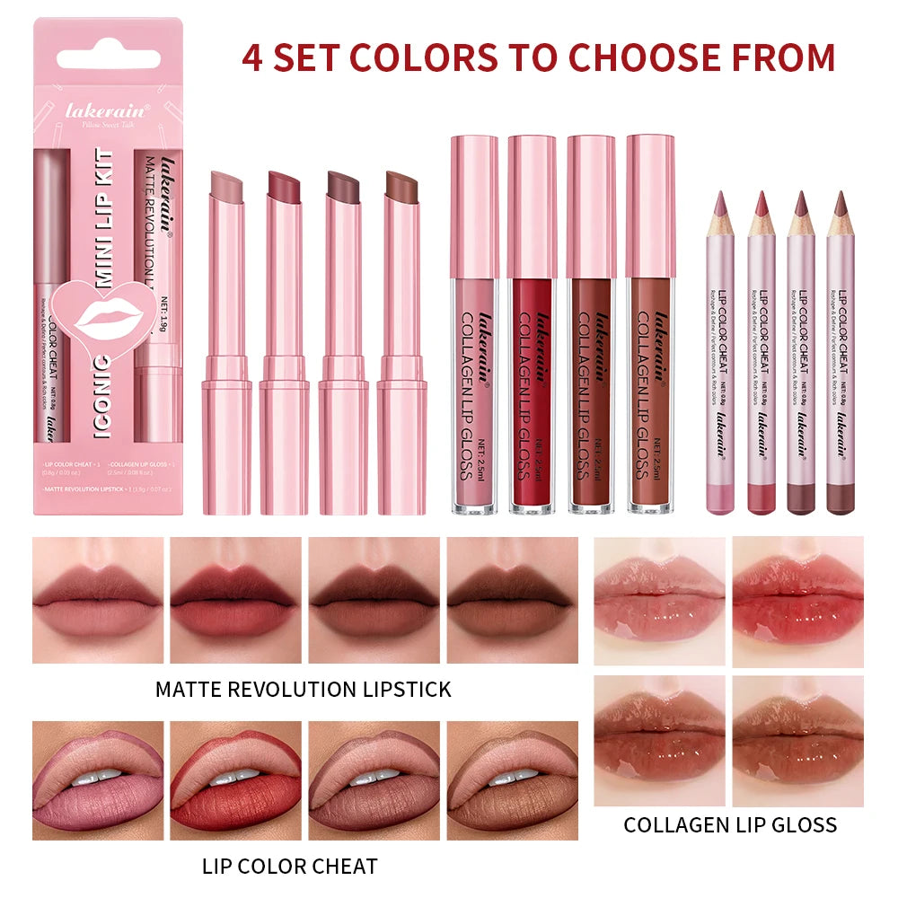 Women Lip Makeup Set