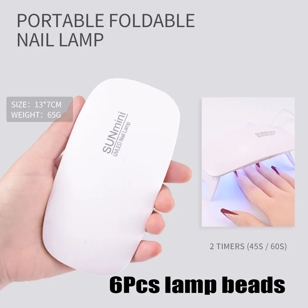 Handheld UV Nail Dryer Lamp
