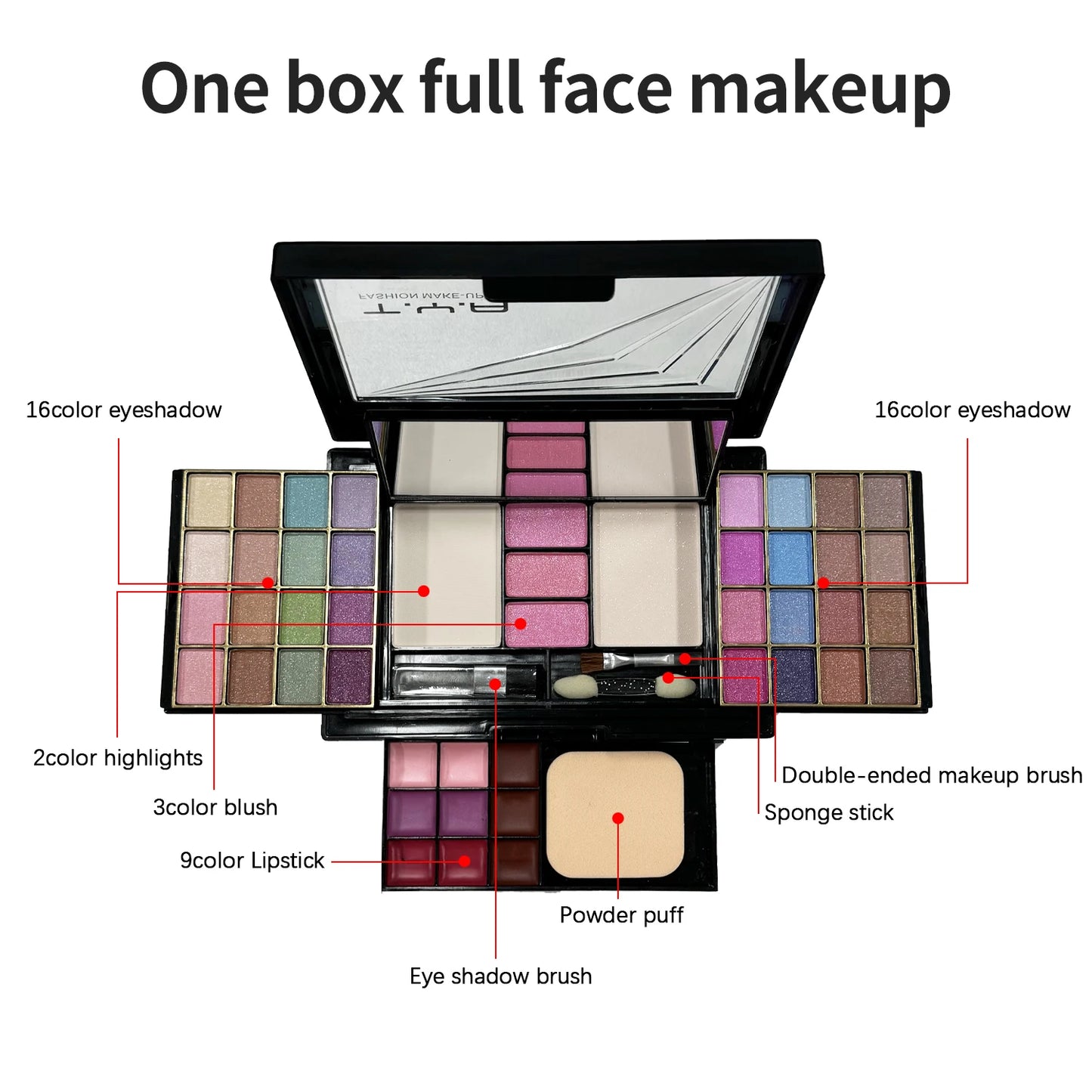 TYA 46-Color Makeup Set