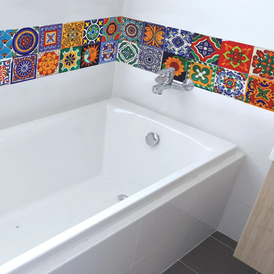 Vintage Waterproof Self Adhesive Wall Stickers