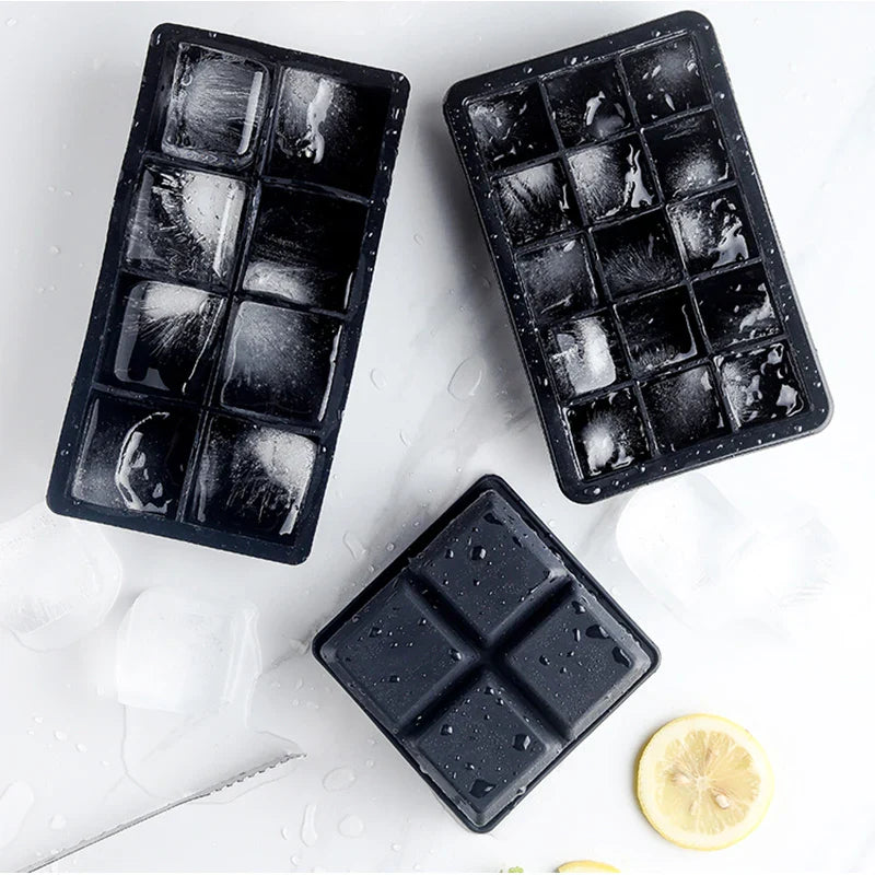 Jumbo Silicone Square Ice Tray