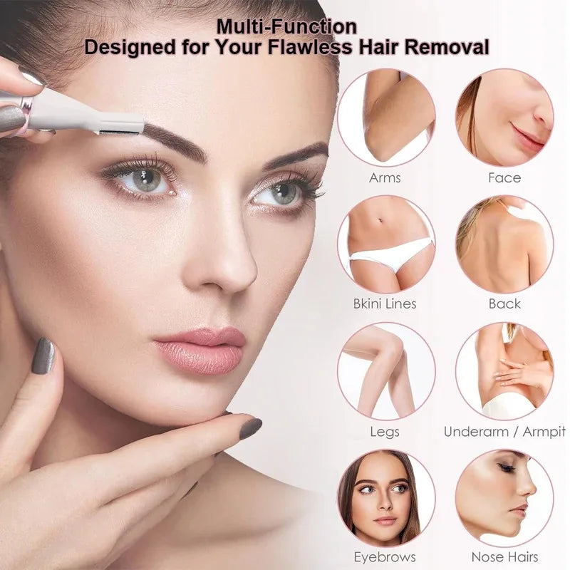 4-in-1 Women Electric Hair Remover