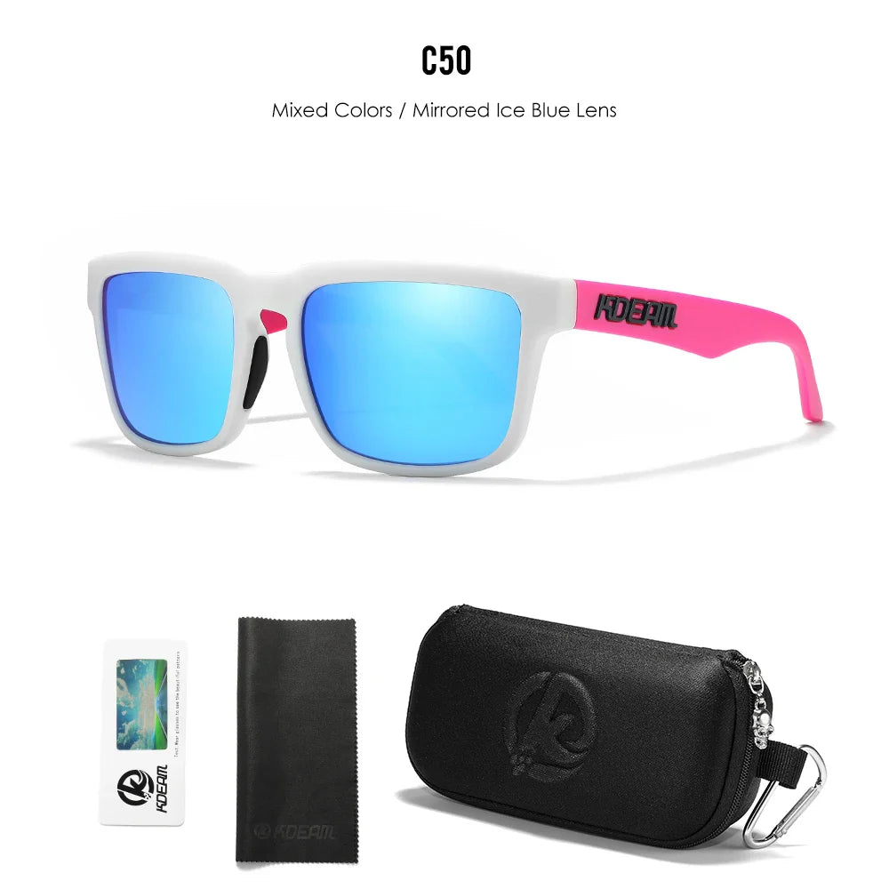 KDEAM Polarized Unisex Square Sunglasses