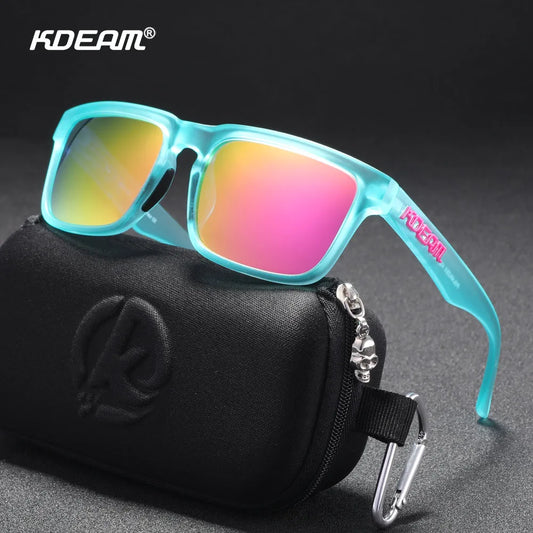 KDEAM Polarized Unisex Square Sunglasses