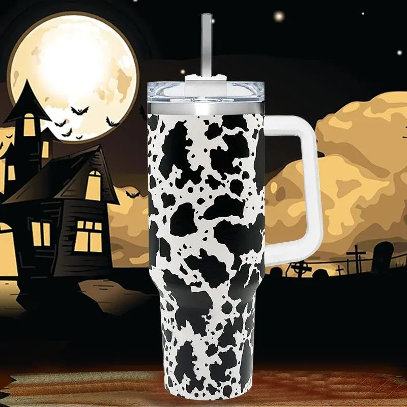 Leopard Print 40oz Coffee Cup