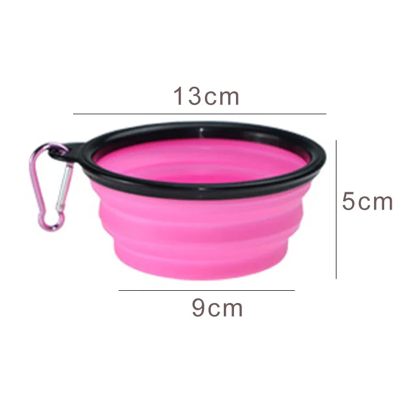 Collapsible Portable Dog Bowl