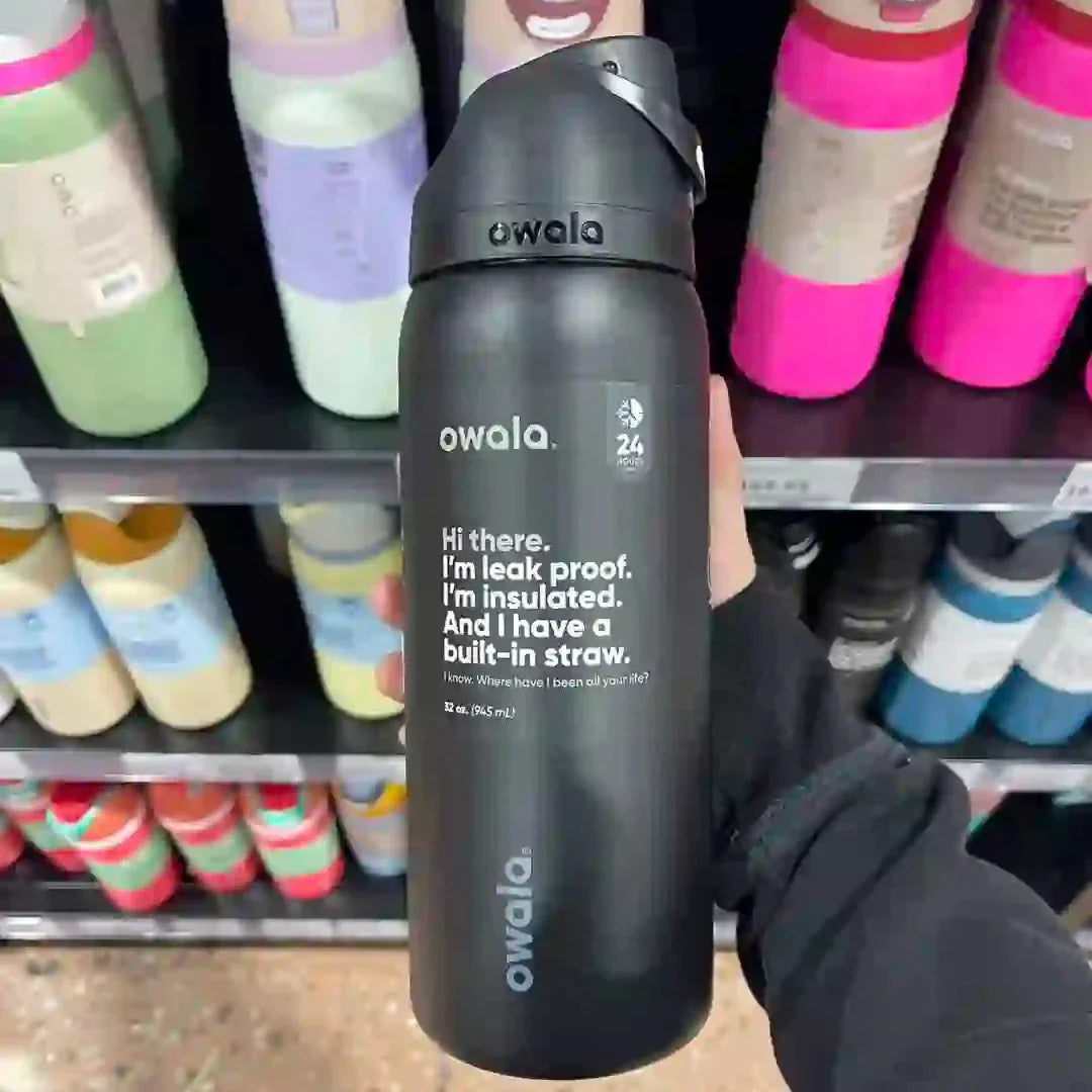 Owala FreeSip Purple Water Bottle