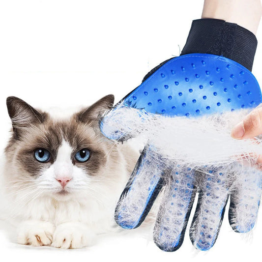 Multicolor Silicone Dog Cat Gloves