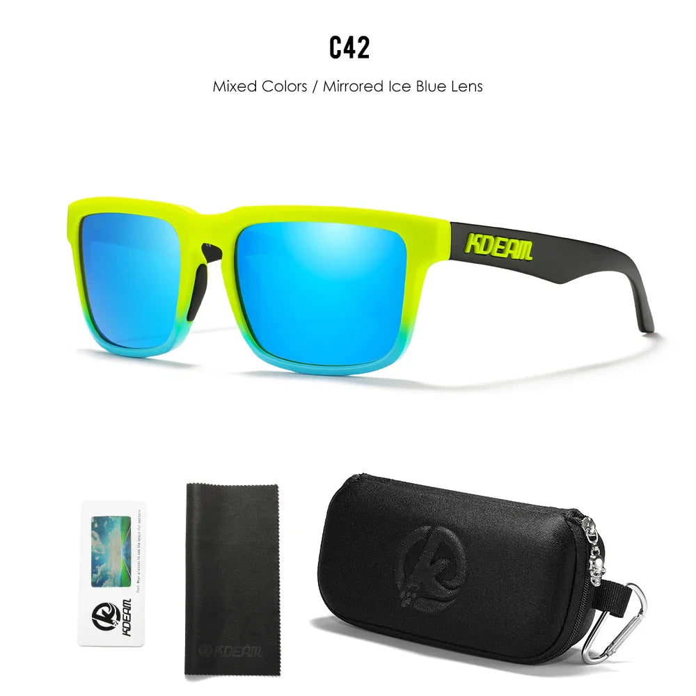 KDEAM Polarized Unisex Square Sunglasses