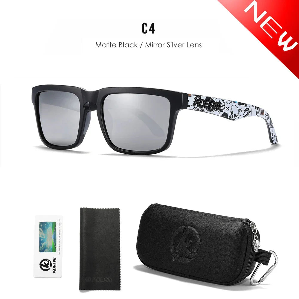 KDEAM Polarized Unisex Square Sunglasses