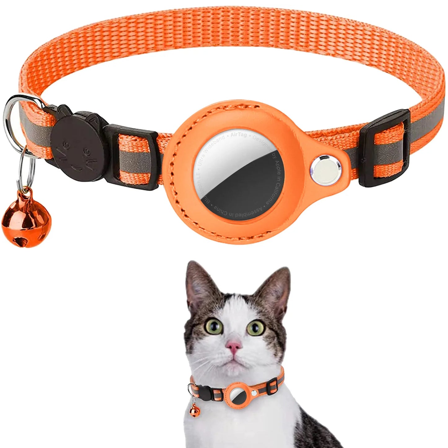 Cat AirTag Reflective Collar
