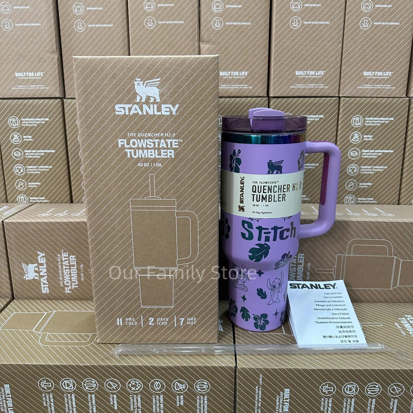 Stanley Monster Purple Quencher Tumbler